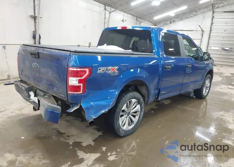 2018 Ford F-150 Xl from USA, damaged, VIN 1FTEW1EP9JFD37863